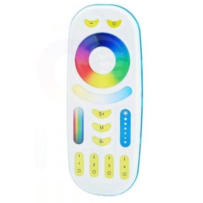 RGB Fjärrkontroll för 4 Sektioner och 30m Räckvidd